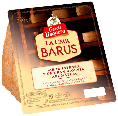 Queso cuña Cava Barus García Baquero 250 gr
