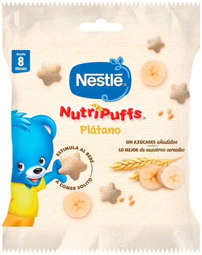 Nutripuffs Nestlé plátano 7 gr