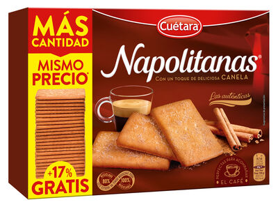 Galleta Cu&eacute;tara Napolitanas 426g +17%