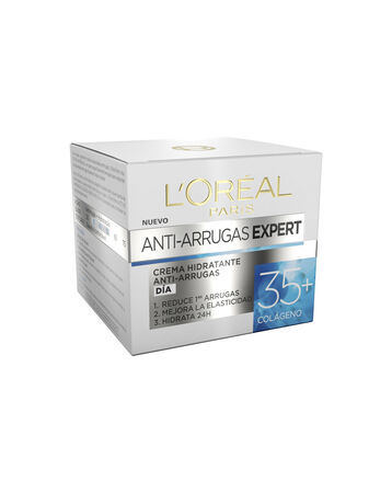 Crema facial de día L'Oréal 50ml active 35 + colágeno antiarrugas