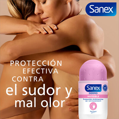 Desodorante Dermo Invisible Roll-On Sanex 50 ml
