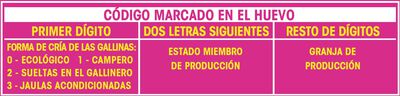 Huevos de gallinas sueltas en el gallinero Alipende 24u "clase m"