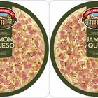Pizza Casa Tarradellas pack 2 jamon y queso