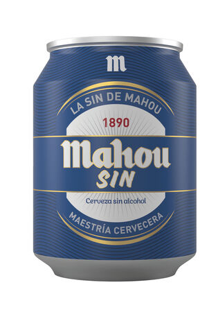 Cerveza sin alcohol Mahou lata 25cl