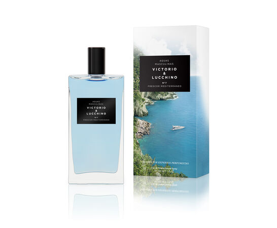 Agua de colonia aguas masculinas Vitorio&Luchinoo 150ml Nº7 frescor mediterraneo