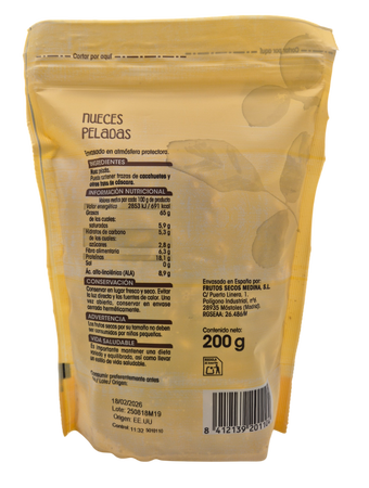 Nueces peladas Medina 200g