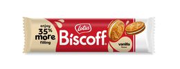 Galletas rellenas de vainilla Biscoff Lotus 110g