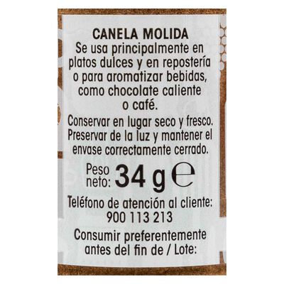 Canela molida Alipende 34g