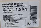 Mandarina o clementina cesta 1,5kg