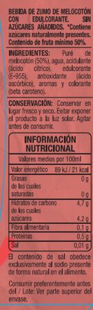 Bebida sin az&uacute;car a&ntilde;adido Alipende 6 unidades melocot&oacute;n