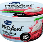 Yogur estilo griego con capa de fresa-frambuesa 160g Valio PROfeel