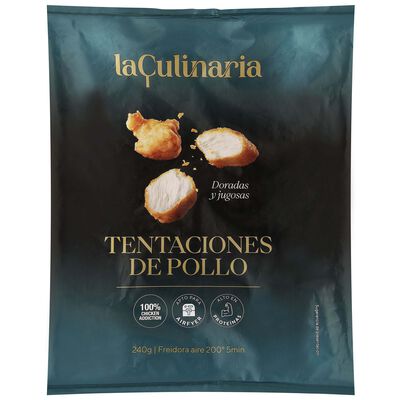 Tentaciones de pollo dorados y jugosos La Culinaria 240g