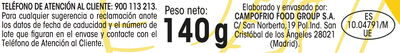 Salchicha frankfurt con queso Alipende 140g pack 4 uds