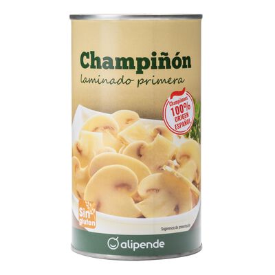 Champiñon Alipende bote 185g laminado