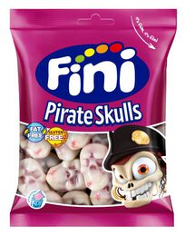 Golosina pirate skulls Fini 90g