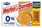 Galleta sin az&uacute;car a&ntilde;adido Marb&uacute; Dorada 300+100gr