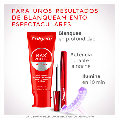 Pasta de dientes blanqueadora Colgate Max White Ultra 50ml