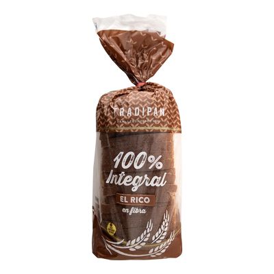 Pan de molde integral Tradipan 800g