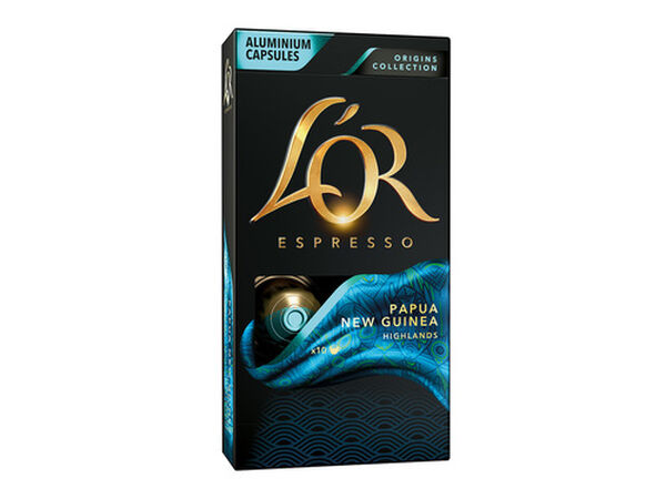 Café espresso origen nueva guinea L'Or 10 cápsulas