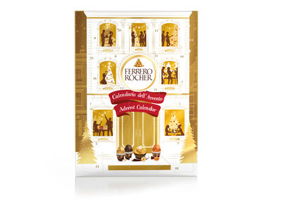 Calendario de adviento con bombones Ferrero Rocher 258g