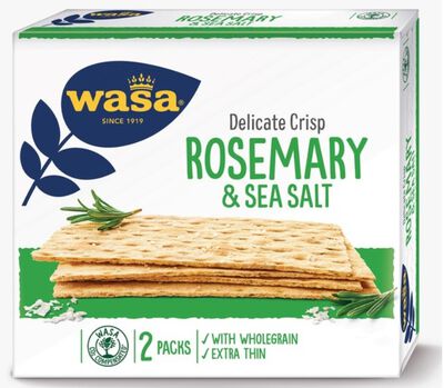 Pan tostado Rosemary & Sea salt Wasa 190G