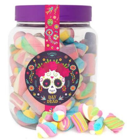 Golosinas Day Of The Dead En Bote Wonkandy 300gr