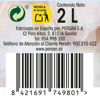 Suavizante Lanta 80 Lavados Algodón