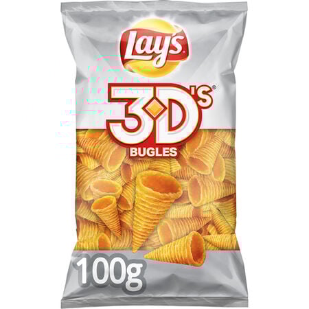 Snack de maíz lays 3d's 100g