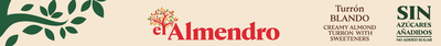 Turrón blando sin azúcar el Almendro 200g