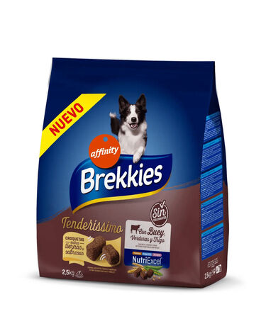 Comida para perros de buey Brekkies Tenderis 2,5kg