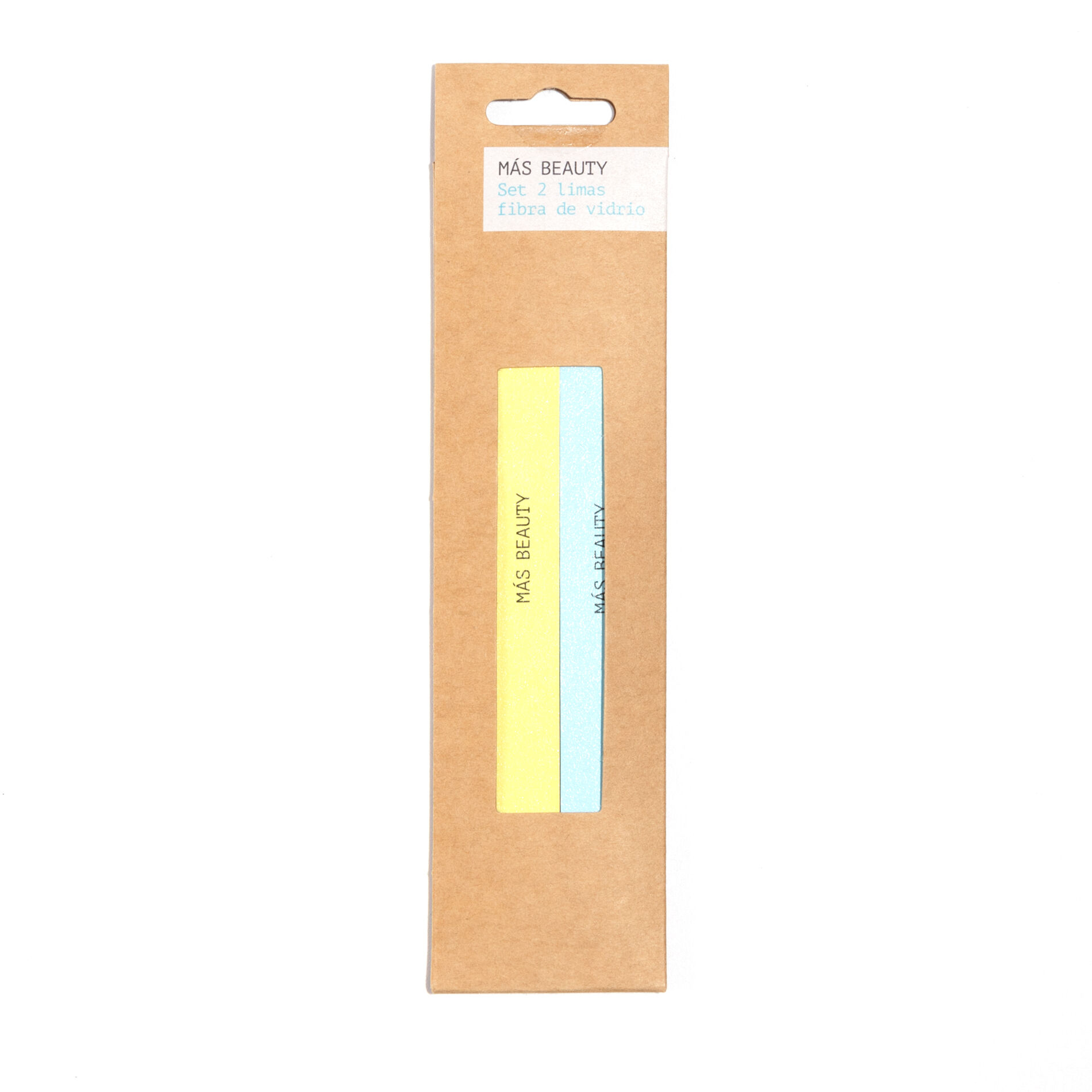 Lima de fibra vidrio Mas Beauty 2 uds