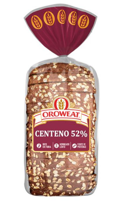 Pan de molde de centeno OROWEAR, paquete 550 g