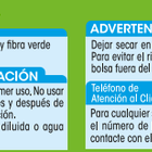 Estropajo con esponja Lanta 3 uds fibra verde