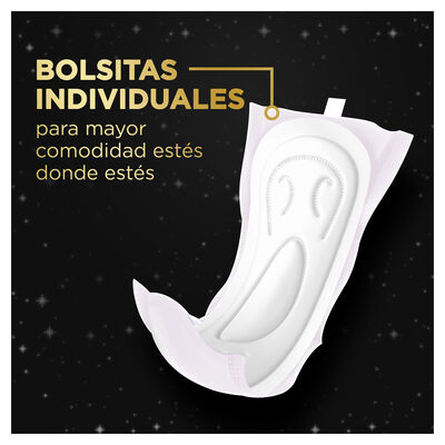 Compresa cl&aacute;sica sin alas Ausonia 9 unidades noche