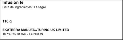 T&eacute; negro original PG Tips 40 unidades