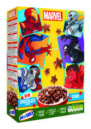 Cereales con chocolate Weetabix Marvel Stars 375g