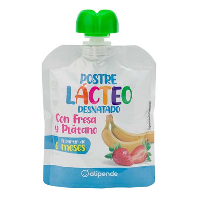 Pouch frutas Alipende fresa plátano 90g