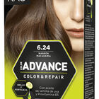 Tinte de cabello Llongueras Color Advance n&ordm;6.24 marr&oacute;n macadamia