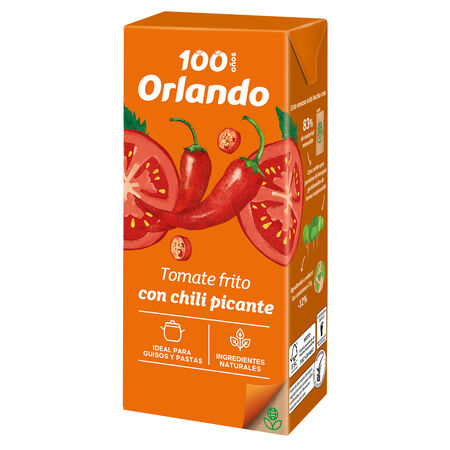 Tomate frito con chili picante Orlando 350g
