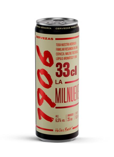 Cerveza Rubia 1969 lata 33cl Rva Especial