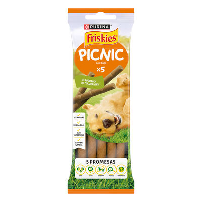 Snack para perros Friskies pollo 5uds