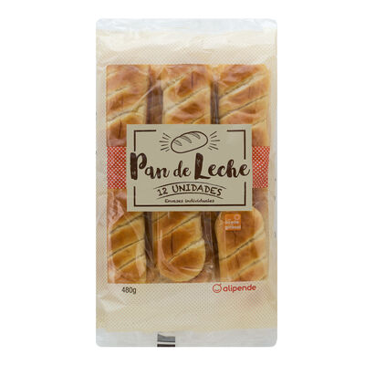 Pan de leche Alipende 12 uds