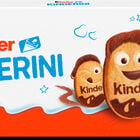 Galleta rellena Kinder Kinderini pack de 4 unidades (8 galletas) 100g