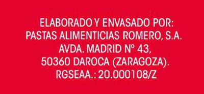 Macarrón rayado Alipende 500g con vegetales