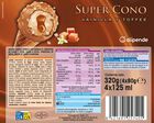 Helado super cono Alipende 4 uds vainilla-toffe