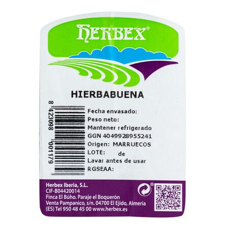 Hierbabuena bolsa 20g