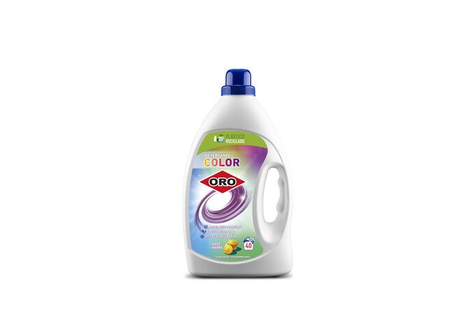 Detergente líquido Oro 40 lavados Color