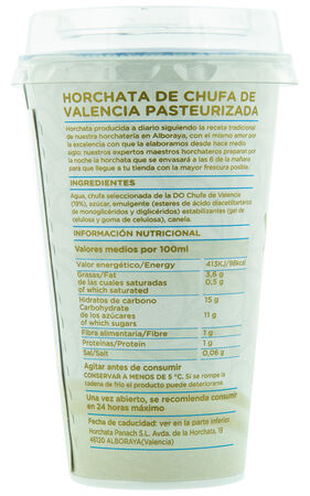 Horchata Fresca Xufatop&iacute;a 250 ml