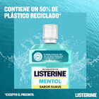 Enjuague bucal sin alcohol suave Listerine 500ml mentol