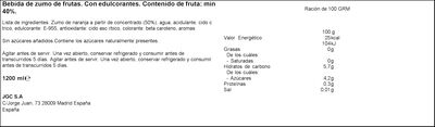 Néctar de naranja Disfruta pack 6